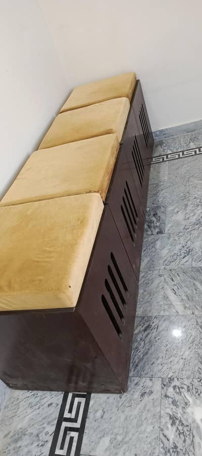 Set of 4 Wooden Handcrafted Stools (Premium Quality)