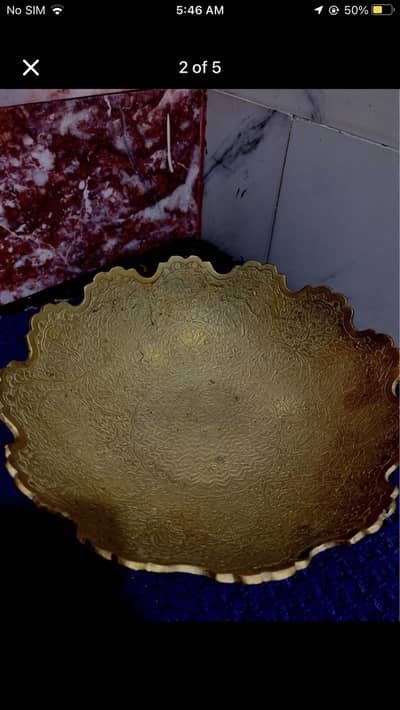 Antique peetal bowl