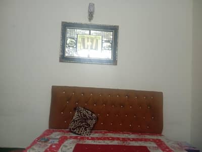 double bed with mattress. . . . . .