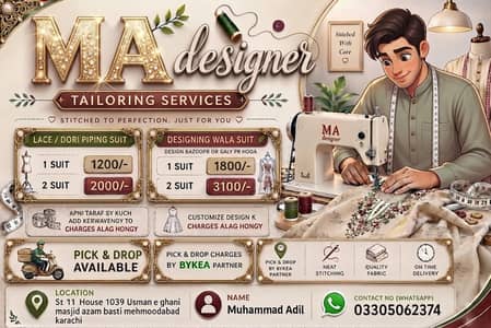 MA Designer & Tailoring Services