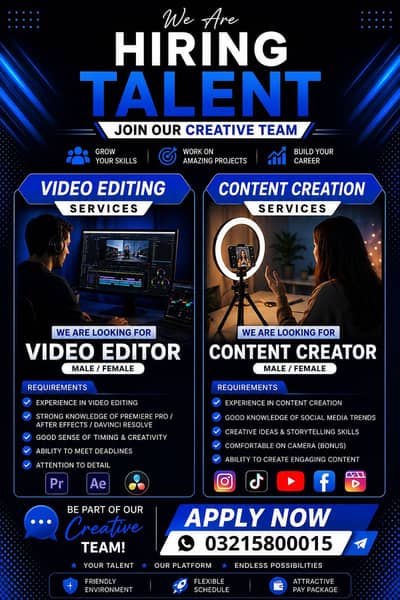 Need a video editor and video creator