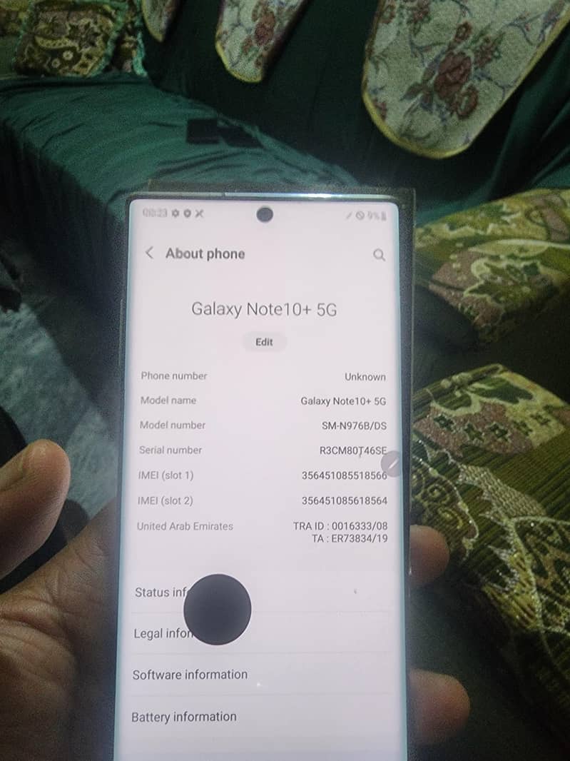 Samsung Mobile Note 10 Plus 1