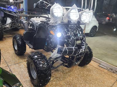 124cc engine brand new atv quad 4 wheels delivery all Pakistan
