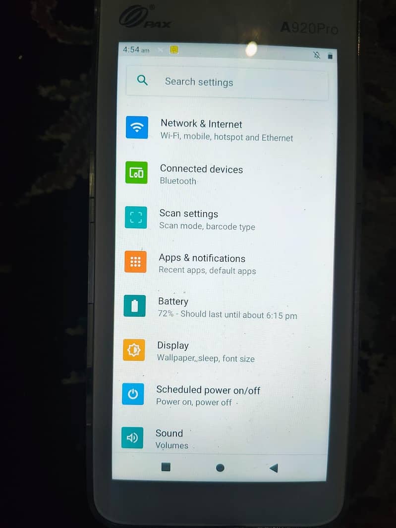 PAX A920pro Android pos device 2