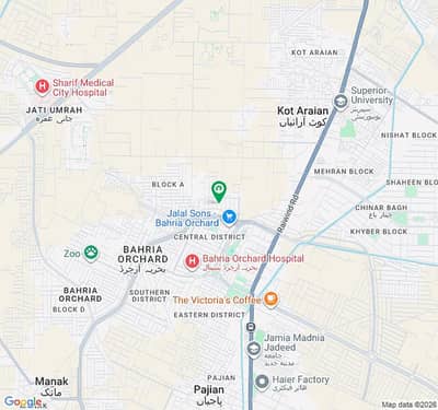 1 Kanal Fully Developed Prime Location Plot In Phase 1 Bahria Orchard