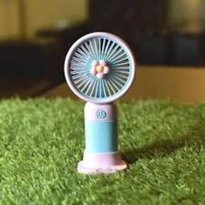 Mini Rechargeable USB Hand Fan - 3 Speed Portable Fan COD Lahore