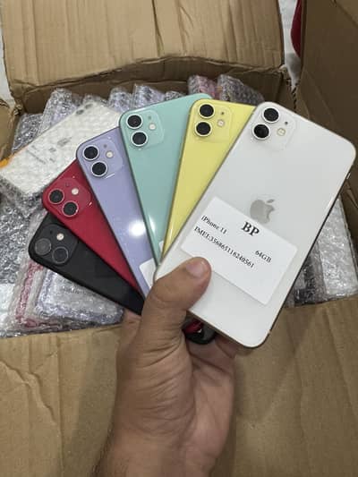 iPhone 11  mdmbypass stock available mix gb 64/128/256