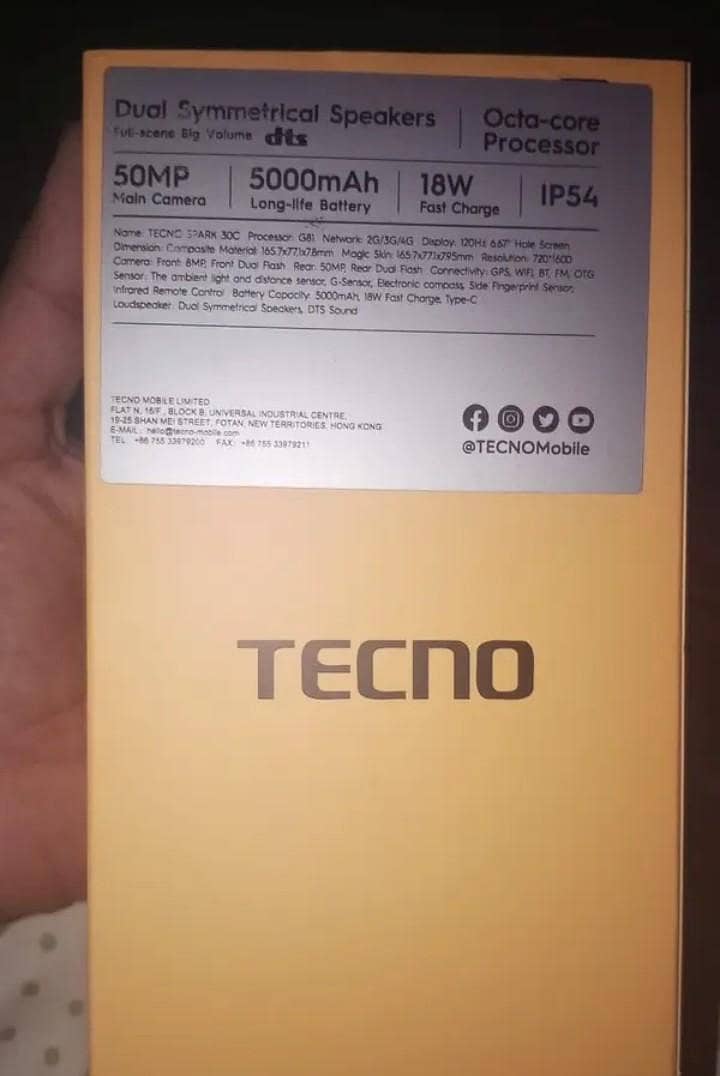 Tecno SPARK 30C 3