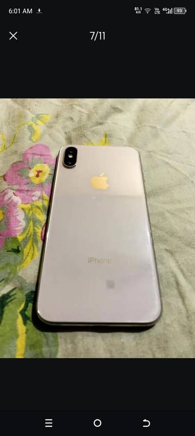 Apple iPhone X approved with box