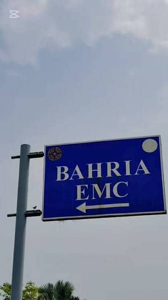 On Ground Commercials Plots, Bahria EMC, only few plots left.