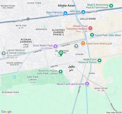 5.5 Marla Plot For Sale Near Market