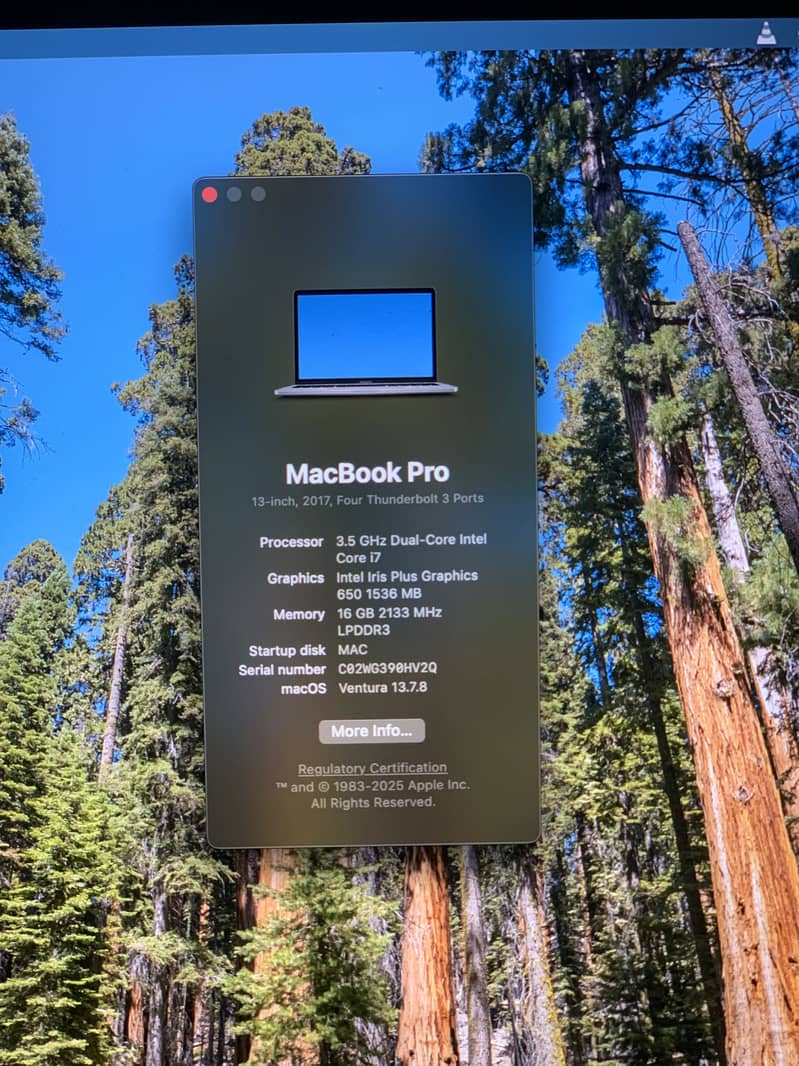 Macbook Pro 2017 Touch Bar 1