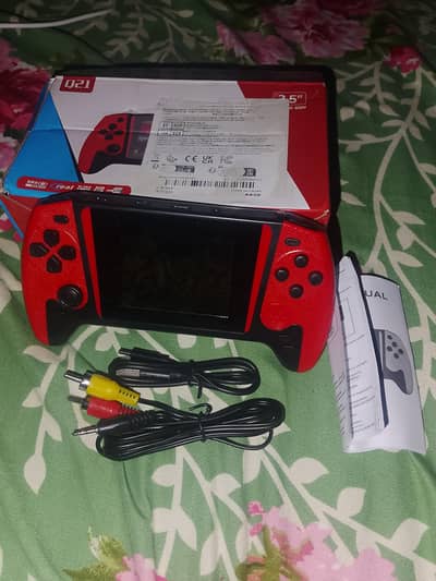 digital gaming system can play on TV with powerful rechargeable batter