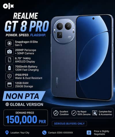 Realme GT 8 Pro Global