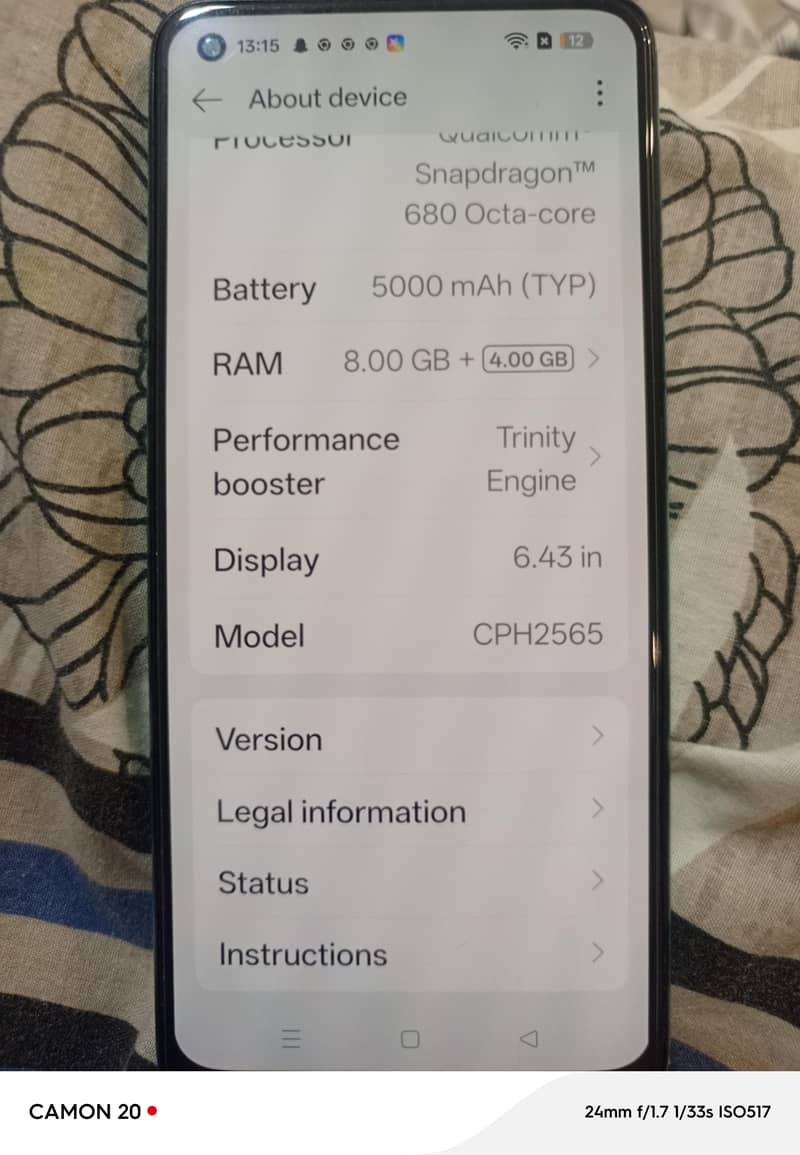 OPPO A78 1