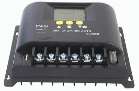 PWM 12/24/48V auto identification 50A solar charge controller