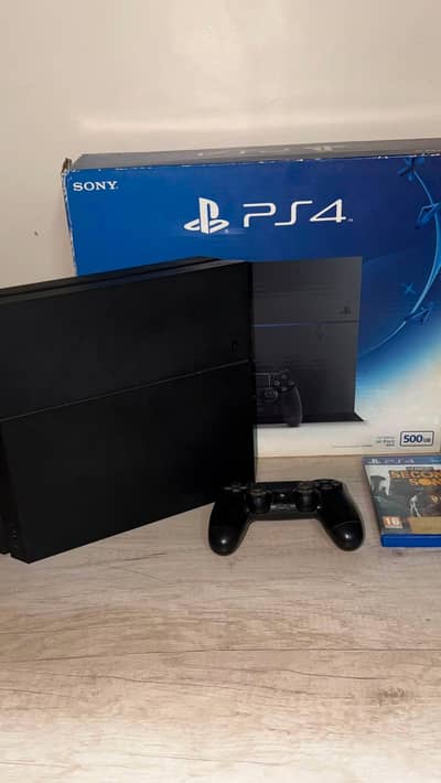 PS4 fat with 2 3 games