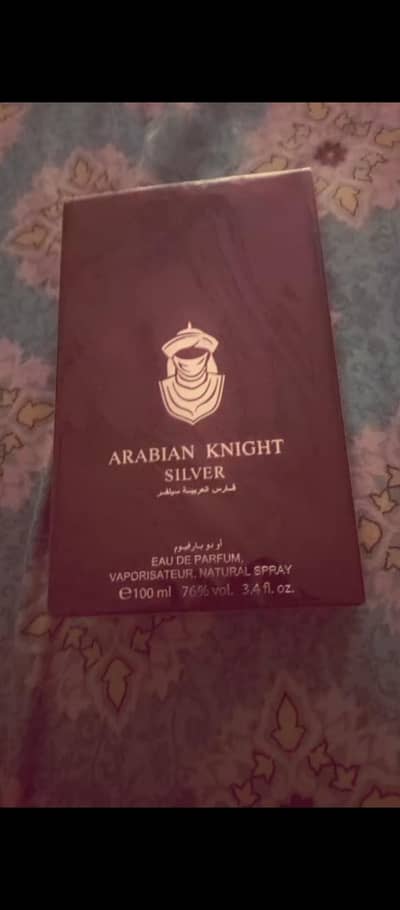 I'm selling my Arabian Knight Silver perfume