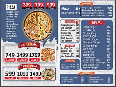 FAST FOOD CHEF REQUIRED