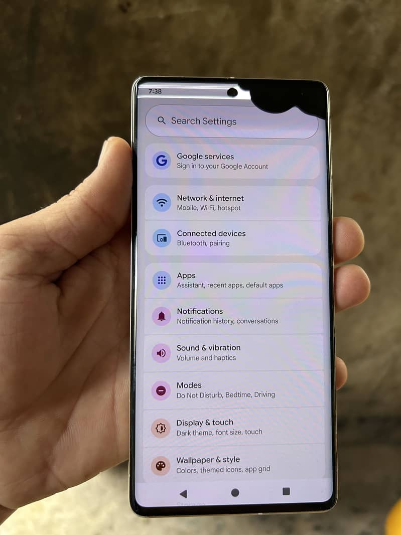 Google Pixel 7 Pro 6