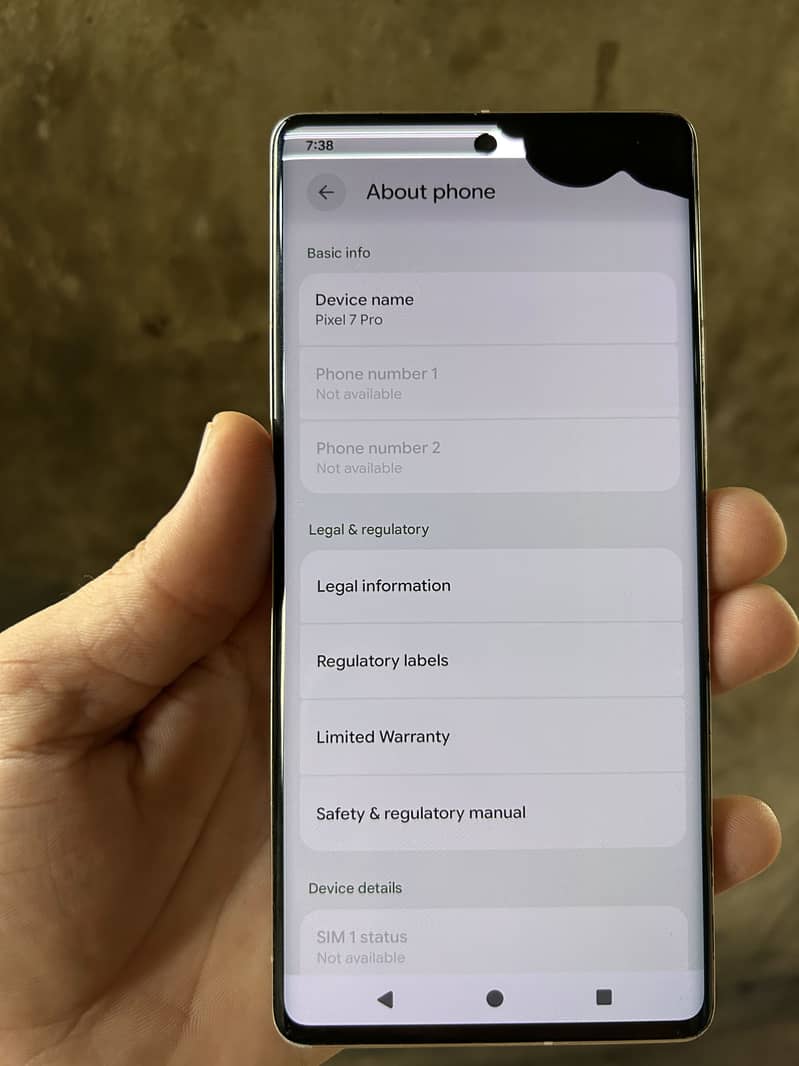 Google Pixel 7 Pro 11