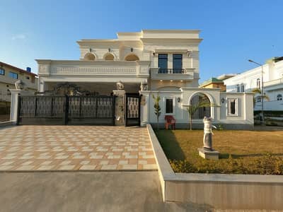 G 13 50x90 1 kanal Brand new House Proper Corner Extra Land Well maintained Lawn Extra exactly 500 sqy