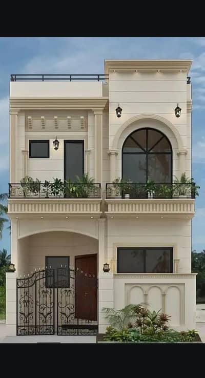 House on 50 month Instalment 3 & 2 Marla in Garrison Garden Manawan