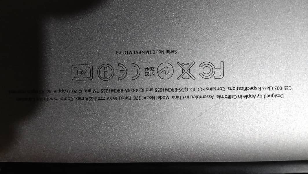 MacBook pro core i5 (2012) 4