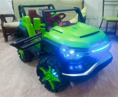 Full jambo size Kids 4X4 jeep car with 8Motors/with remote/swing mode/