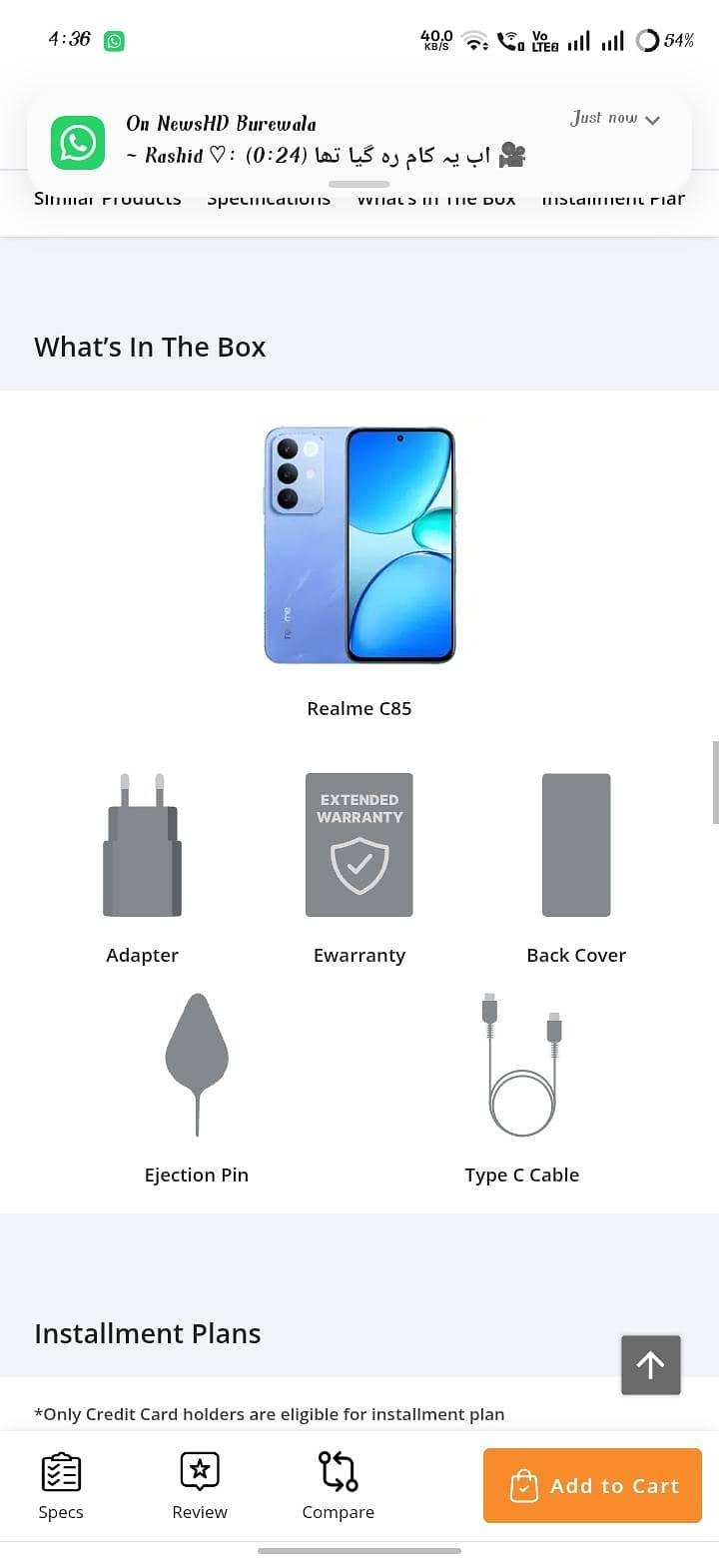 Realme C85 3