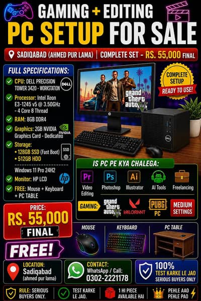 Dell precision tower 3420 desktop