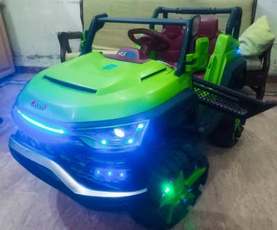 Full jambo size Kids 4X4 jeep car with 8Motors/with remote/swing mode/