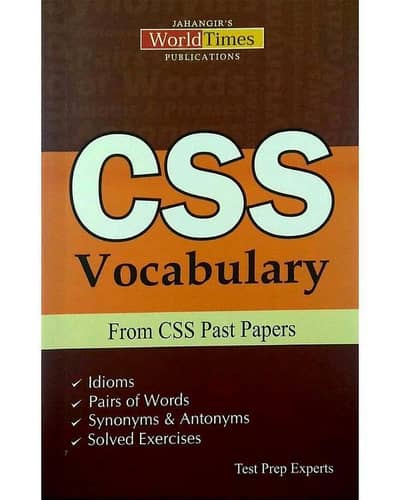 CSS vocabulary past papers test and practice