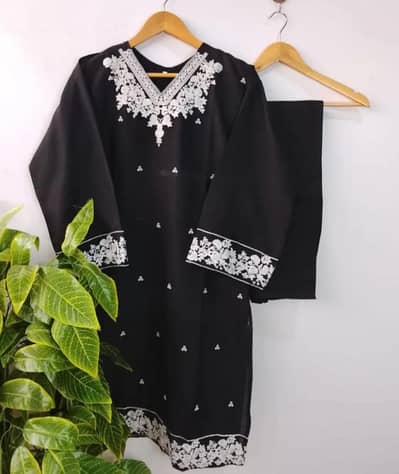 2pcs suit Cotton summer collection stitched