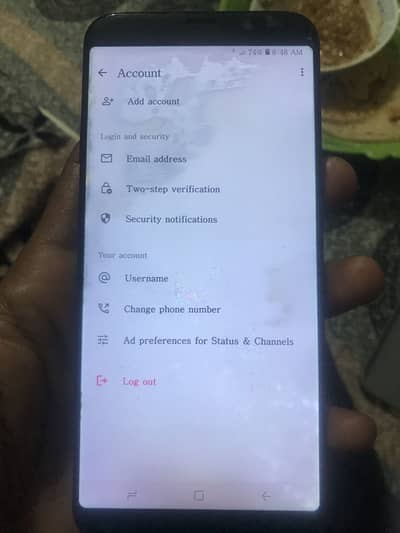 Samsung Mobile S8 Plus 4.64