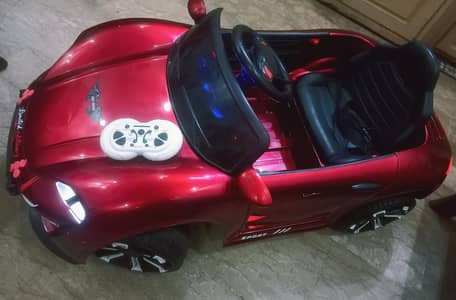 imported kids car with swing mode & full option Remote (matalic color)