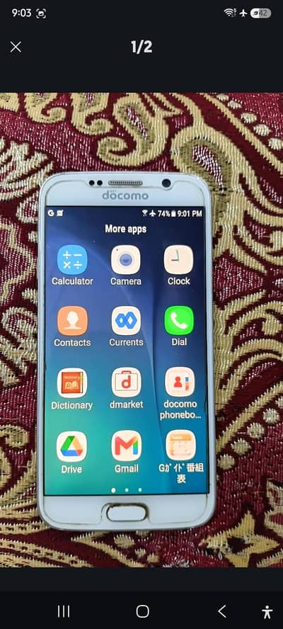 NTT DOCOMO SAMSUNG Galaxy S6