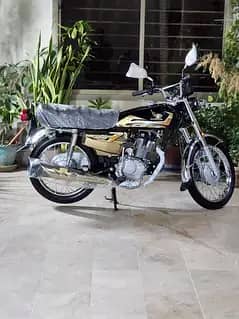 Honda CG 125 Gold Edition Top of the Line August 2026