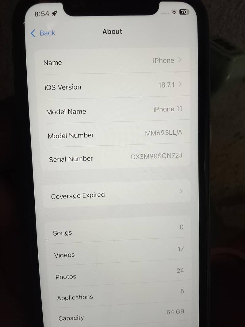 Iphone 11 new condition 1
