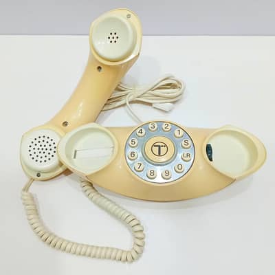 1980s British Telecom Genie Corded Push-Button Telephone (TSR 8023)