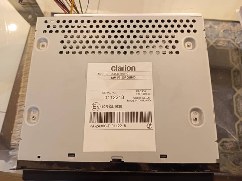 Clarion cd player 3
