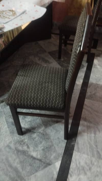 table mirror & chair