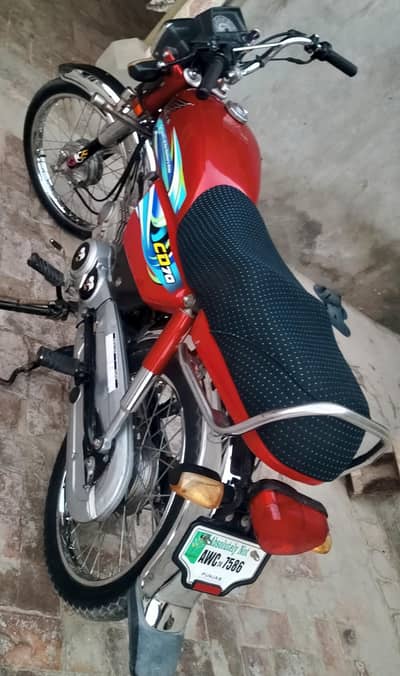 Honda CD 70 2024 patti