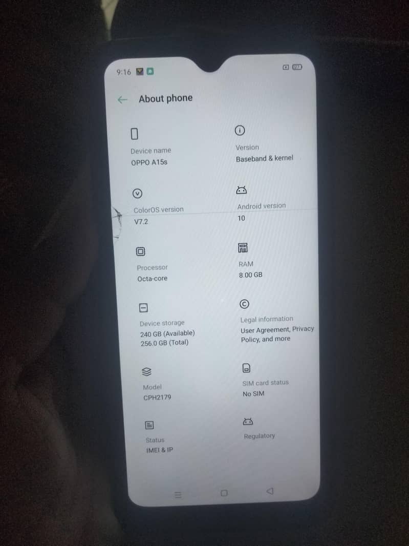 OPPO A15s 2