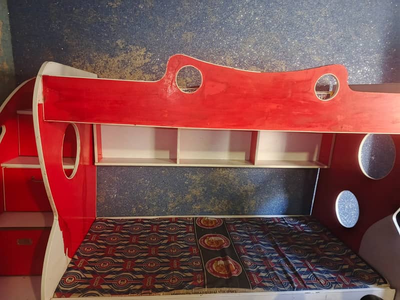 Bunk bed with 2 mattress 3