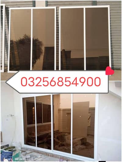 Aluminium Glass Windows Doors Repairing/Shower Cabin Glass Works