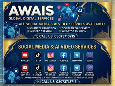 Social Media & AI Video Services | Channel Promotion & Design