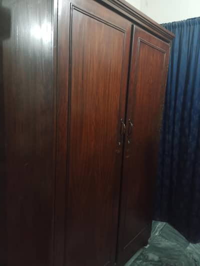 Wooden Wardrobe – Used, Good Condition