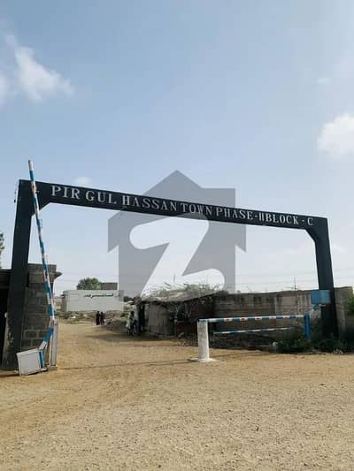 West Open 120 Square Yards Residential Plot In Stunning Pir Gul Hassan Town Is Available For Sale
