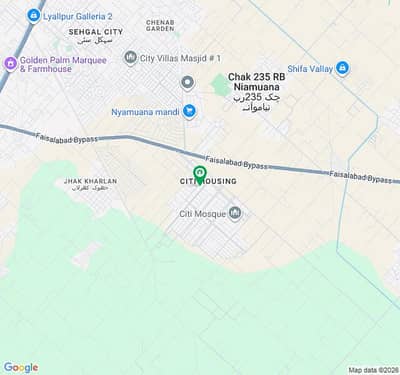 Prime Location 7 Marla Residential Plot In Stunning Citi Housing Samundri Road Is Available For sale